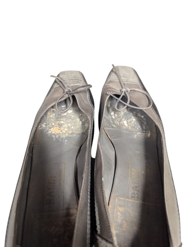 Bally Grey and Black Pumps Size 37