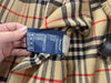 Burberrys' Tan Trenchcoat and Plaid Skirt Set Size 10