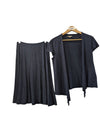 Eileen Fisher Navy Skirt and Cadigen Set Size XS