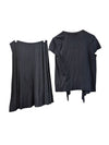 Eileen Fisher Navy Skirt and Cadigen Set Size XS