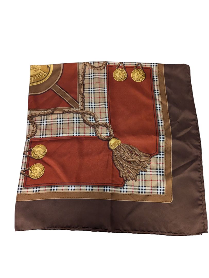 Vintage Burberrys' Autumnal Scarf