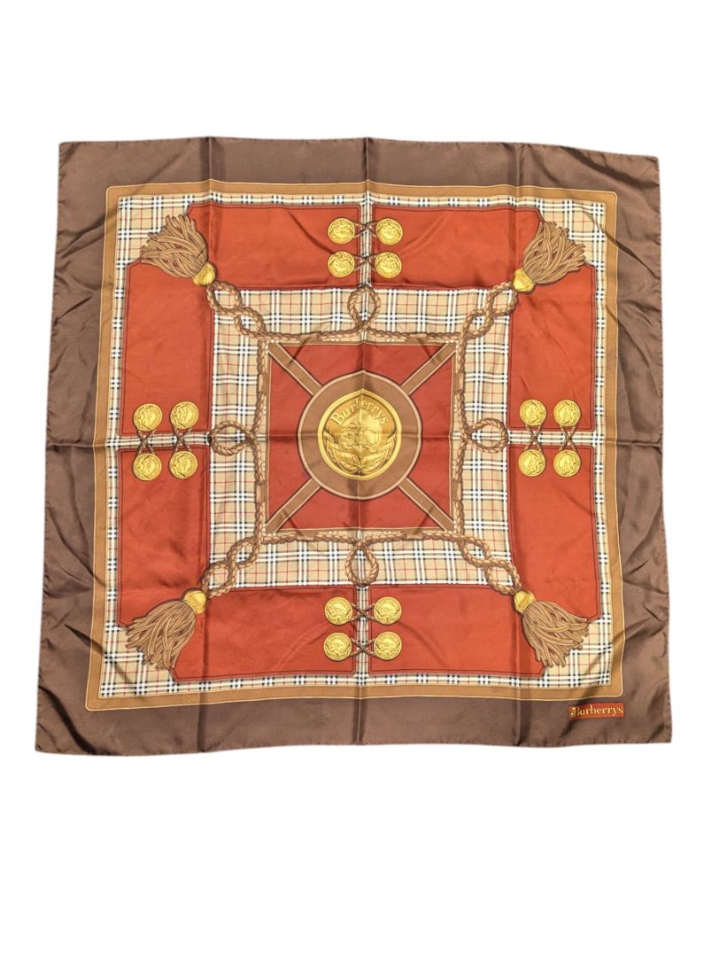 Vintage Burberrys' Autumnal Scarf