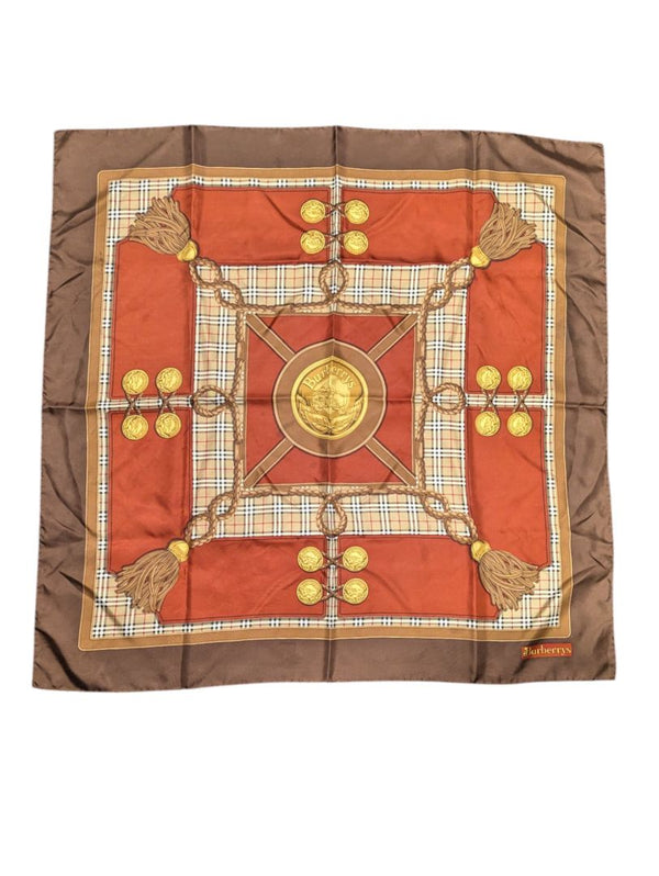 Vintage Burberrys' Autumnal Scarf