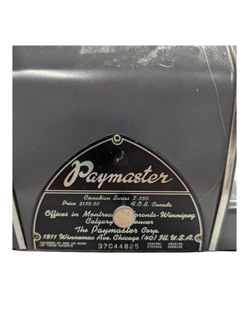 Antique Paymaster Check Writer