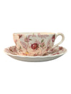 Spode "Rosebud Chintz" Coffee Cup and Saucer