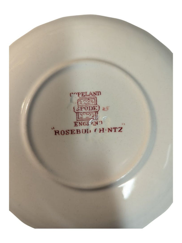 Spode "Rosebud Chintz" Coffee Cup and Saucer