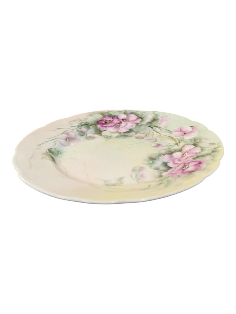 Pink and Green Ceramic Dish