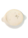 Bridal Rose Pink Flower Dish with Handles