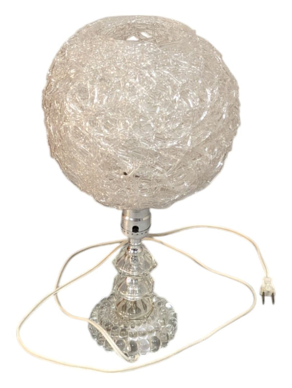 Glass Web Table Lamp