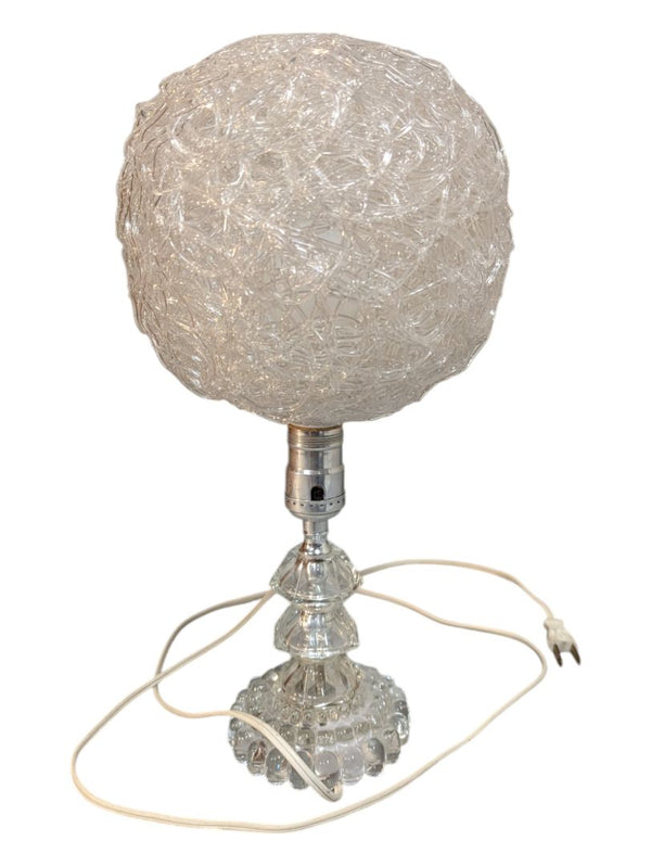 Glass Web Table Lamp