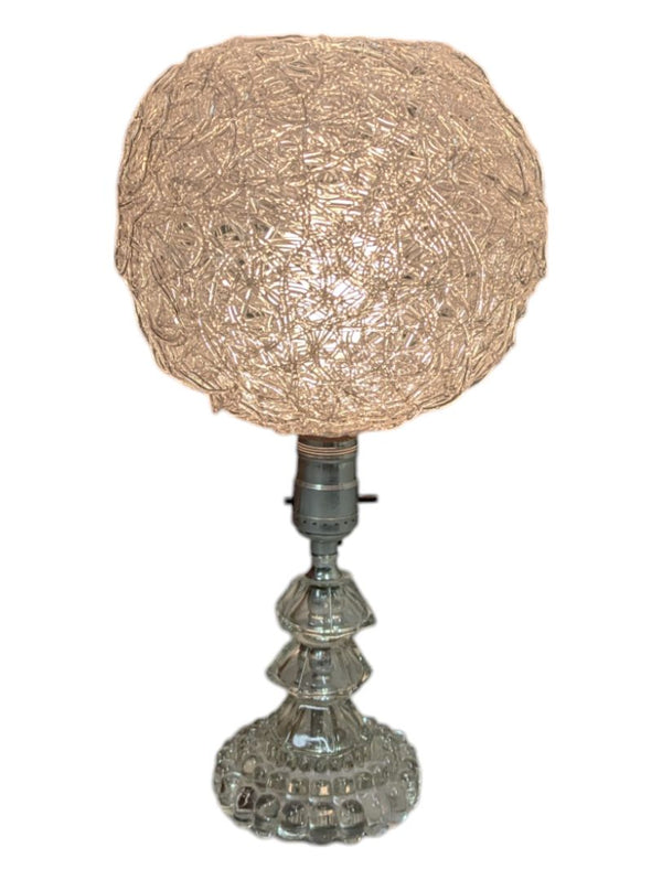 Glass Web Table Lamp