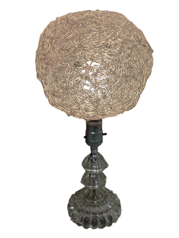 Glass Web Table Lamp
