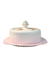 Royal Stafford Pink Flower Butter Dish