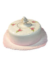 Royal Stafford Pink Flower Butter Dish