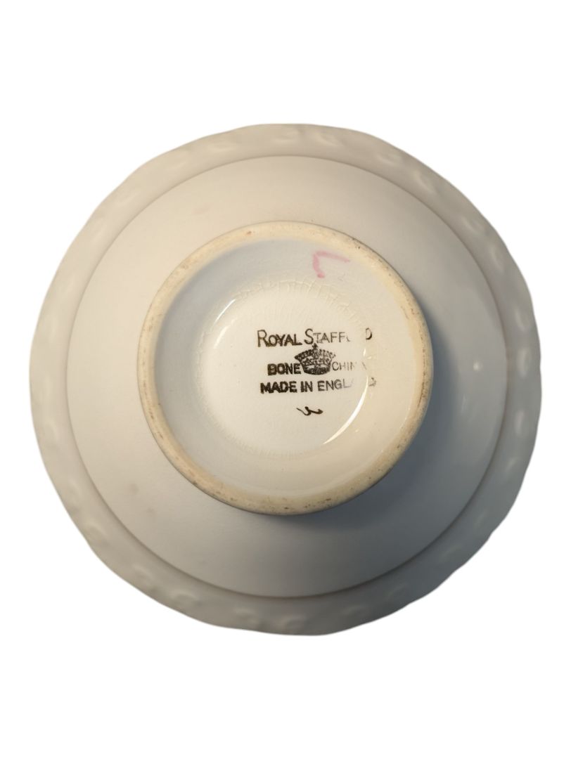 Royal Stafford Pink Flower Bowl and Saucer