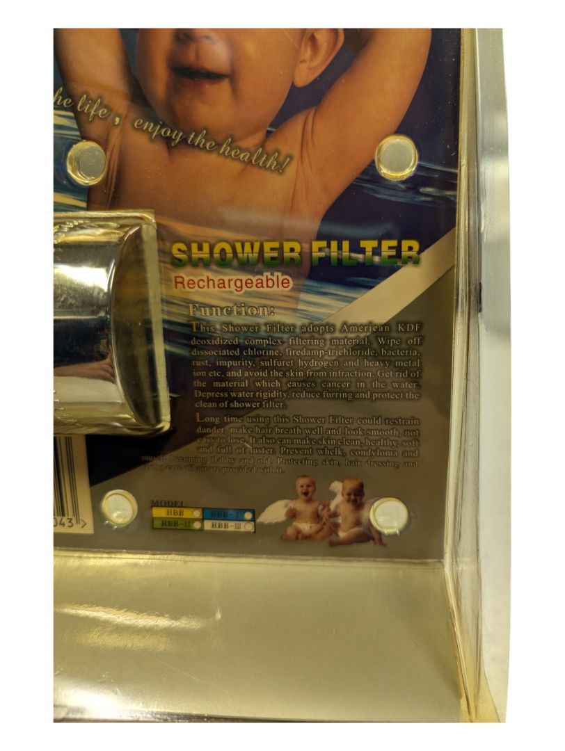 Rechargeable Shower Filter