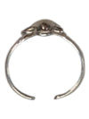 Heart and Flower Silver Ring Size 1 3/4 (13)