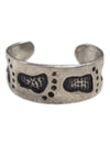 Footprint Silver Ring Size 3 3/4 (14 3/4)