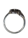 Sparkling Swirl Silver Ring Size 6 1/2 (16 1/4)