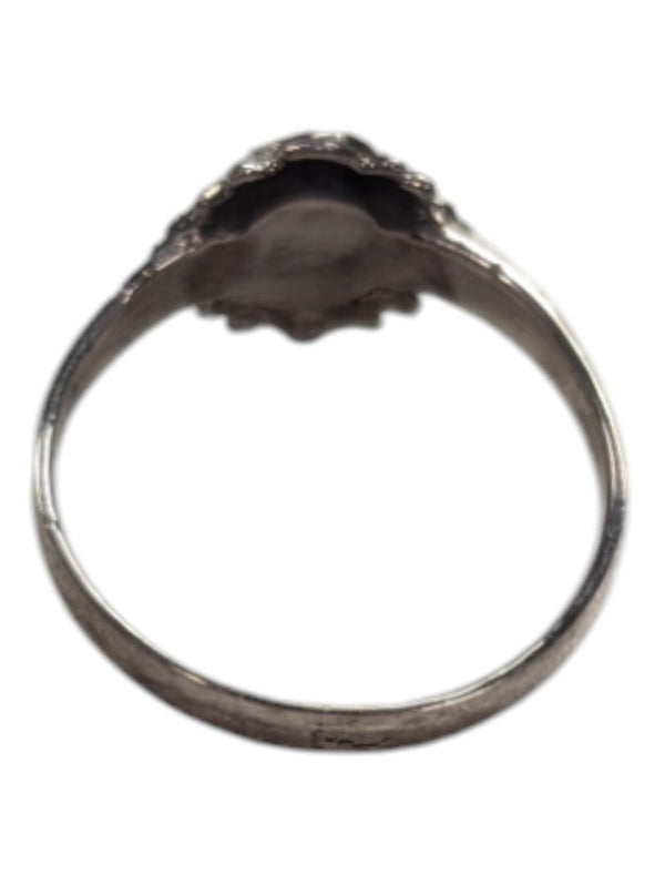 Yig Yag Silver Ring Size 6 3/4 (17 1/4)