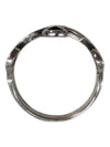 3 Cross Silver Ring Size 4 3/4 (15 1/2)