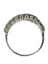 Gem Crescent Silver Ring Size 7 (17 1/4)