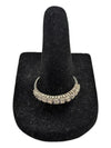 Gem Crescent Silver Ring Size 7 (17 1/4)