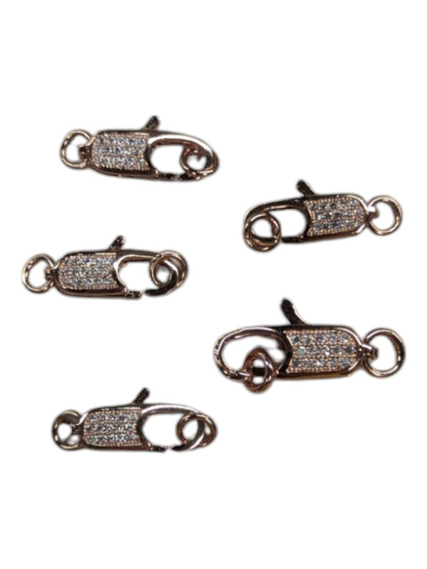 Lobster 5Pcs Cz Clasp