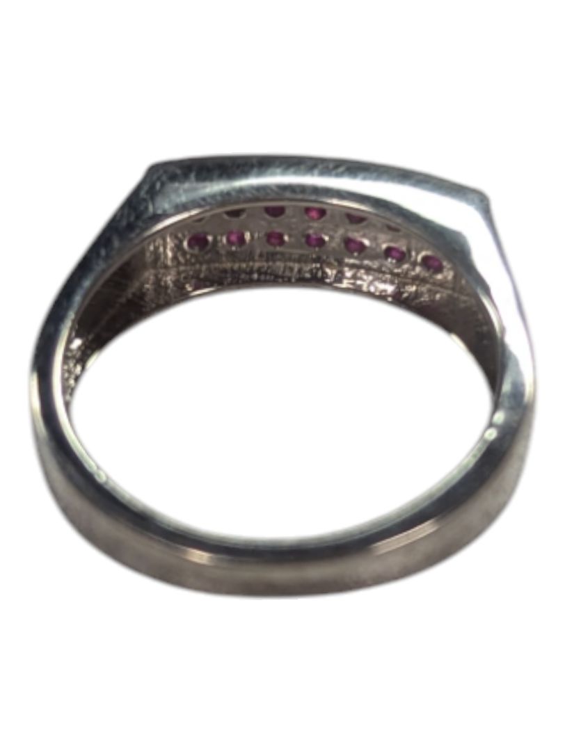 Silver 925 Natural Ruby 0.5Ct Ring Size 6.5 US (14)