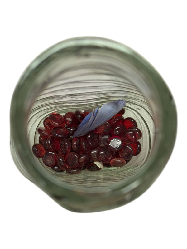 Large Glass Decorative Vase