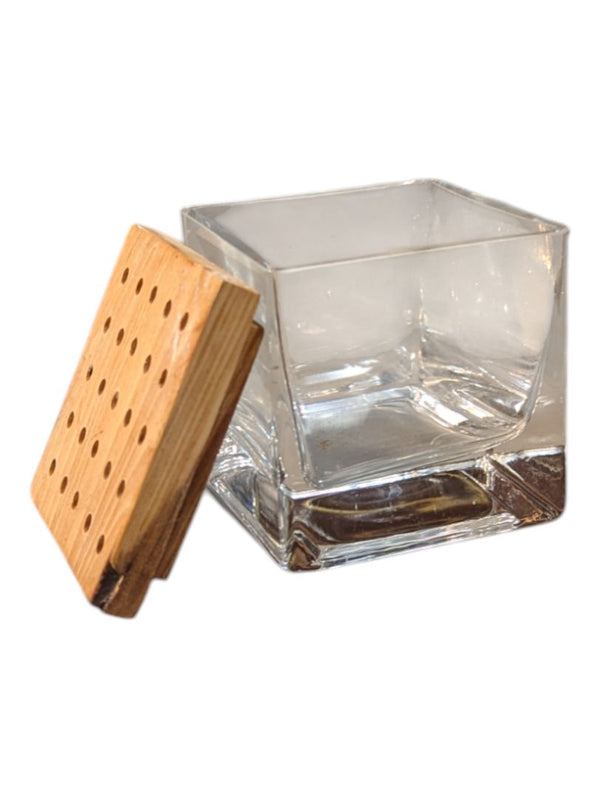 Square Glass Diffuser Bottle