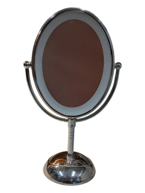 Silver Makeup Mirror