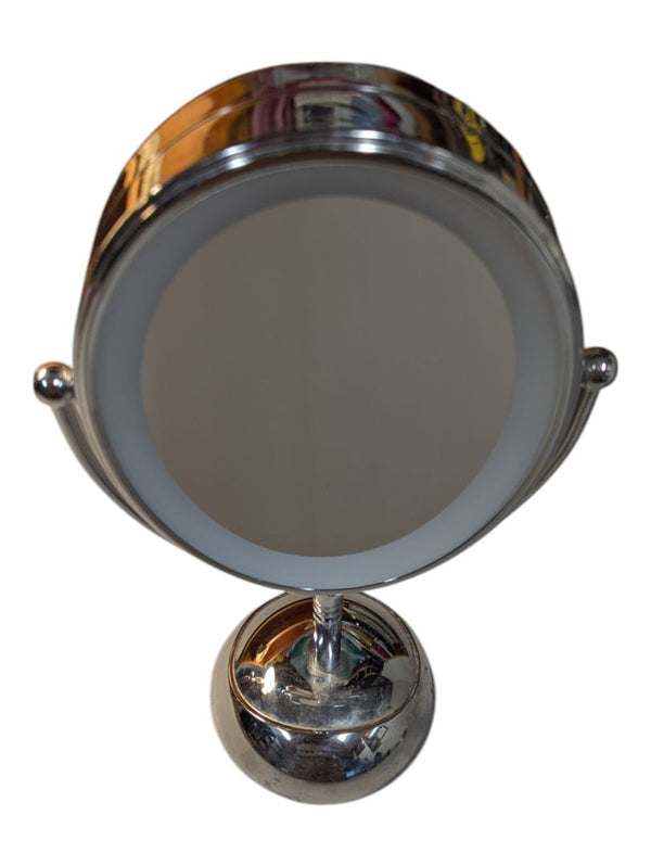 Silver Makeup Mirror