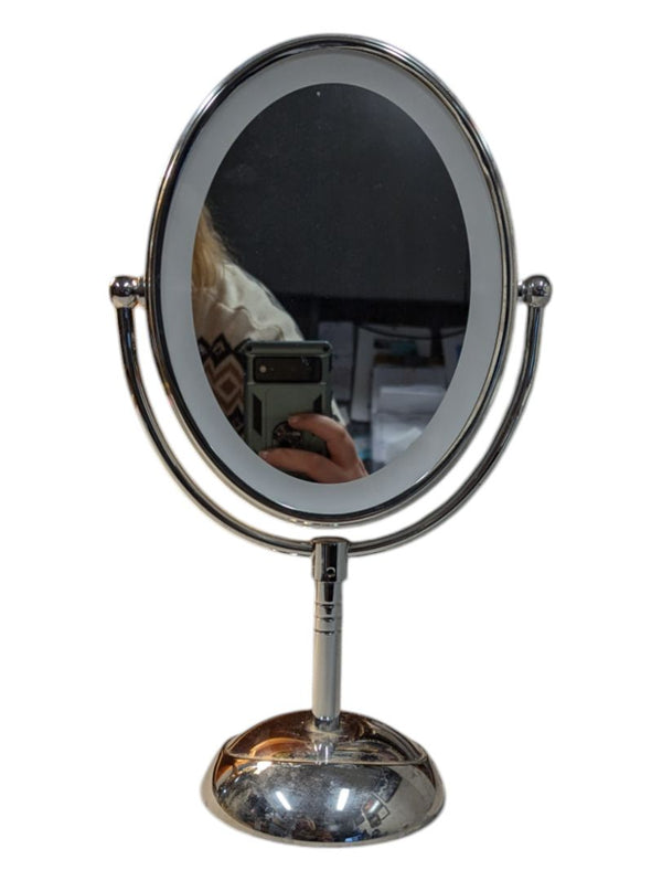 Silver Makeup Mirror