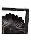 Pair of Metal Flower Wall Hangings 13 1/2" x 28 1/2" (P)