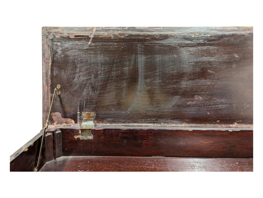 Large Wooden Piano Bench 37