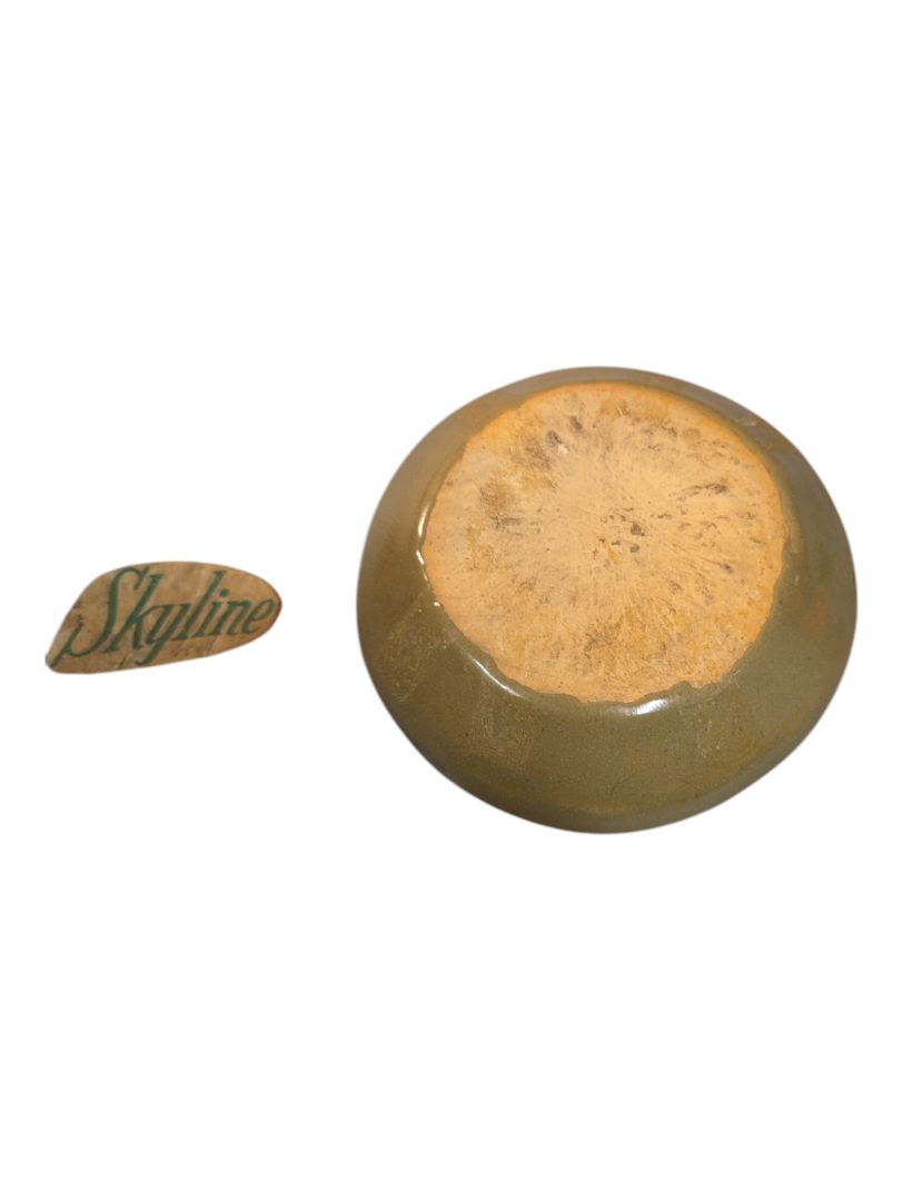 Green Skyline Ashtray