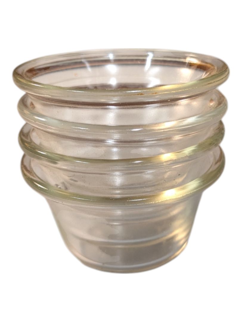 Set of 4 Pyrex Custard Cups