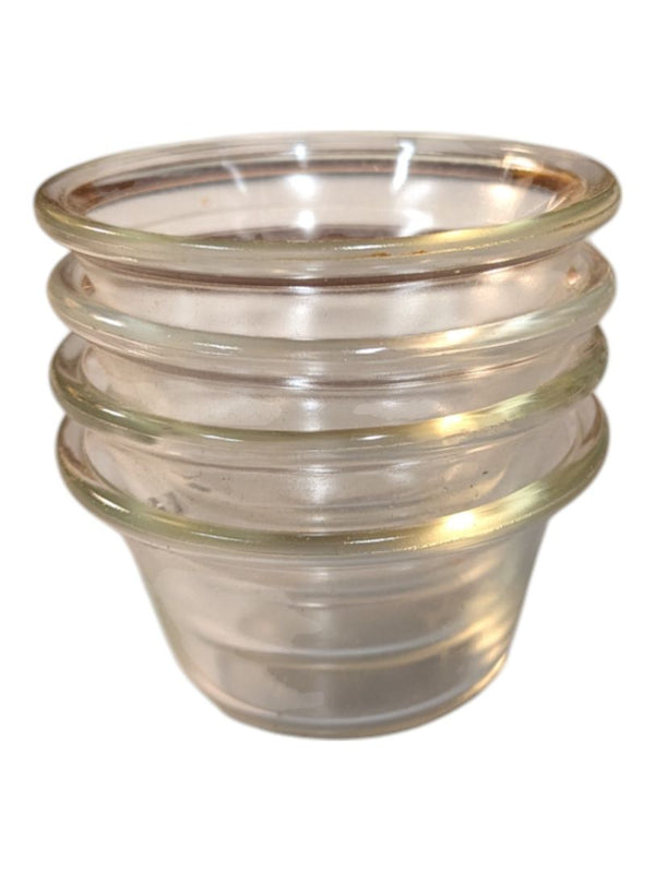Set of 4 Pyrex Custard Cups