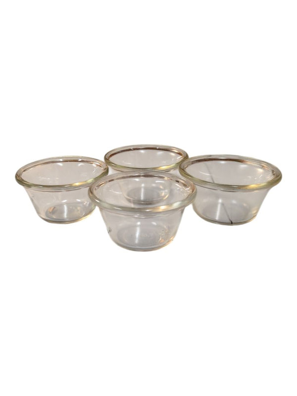 Set of 4 Pyrex Custard Cups