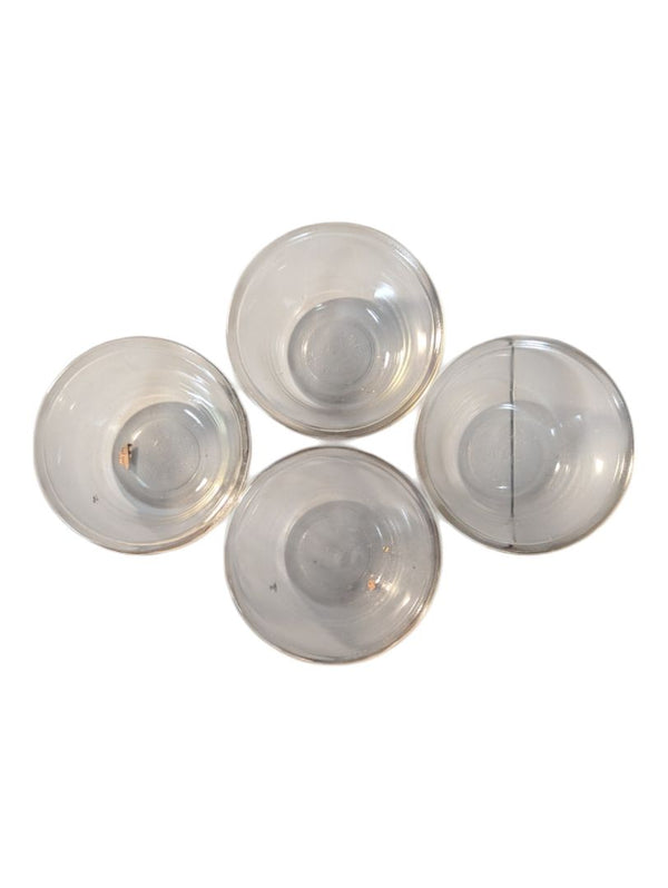 Set of 4 Pyrex Custard Cups