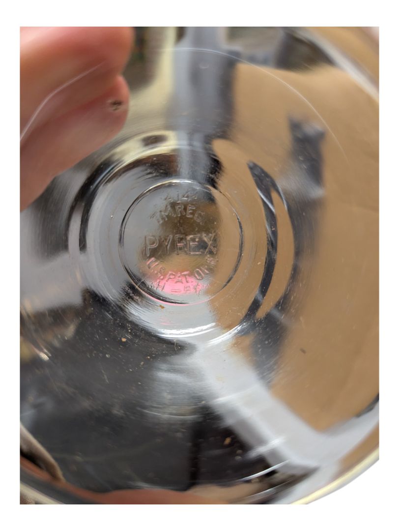 Set of 4 Pyrex Custard Cups