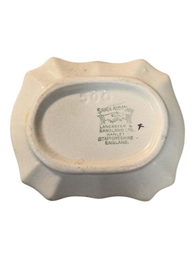 Platinum Lustre Leaves Tea Service Set