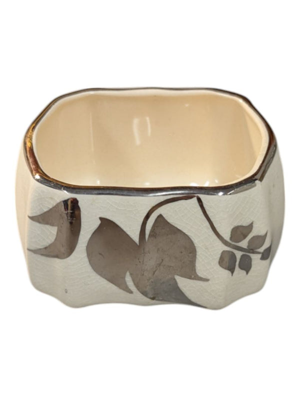 Platinum Lustre Leaves Tea Service Set