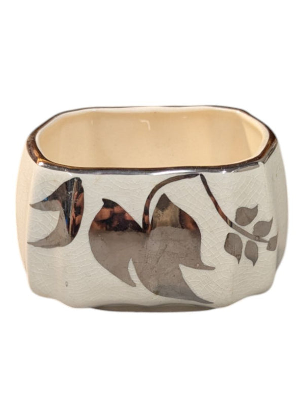 Platinum Lustre Leaves Tea Service Set