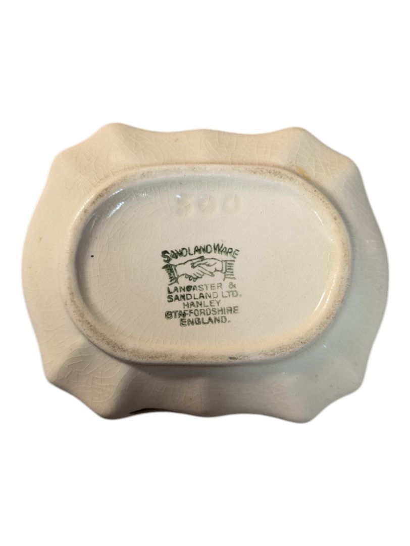 Platinum Lustre Leaves Tea Service Set