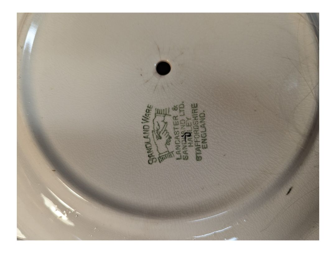 Sandland Square Serving Platter MISSING STAND