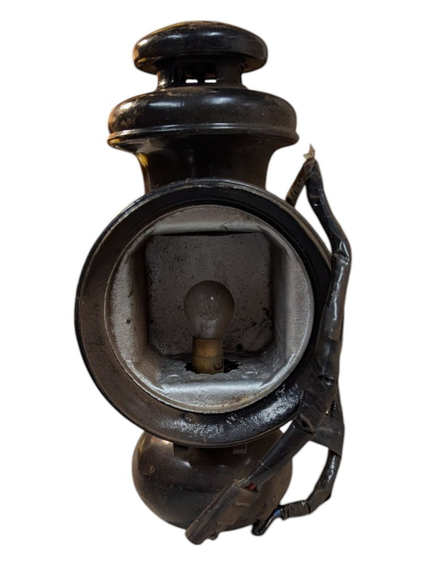 Antique Model T Headlight With Electric Refitting