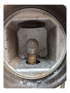 Antique Model T Headlight With Electric Refitting