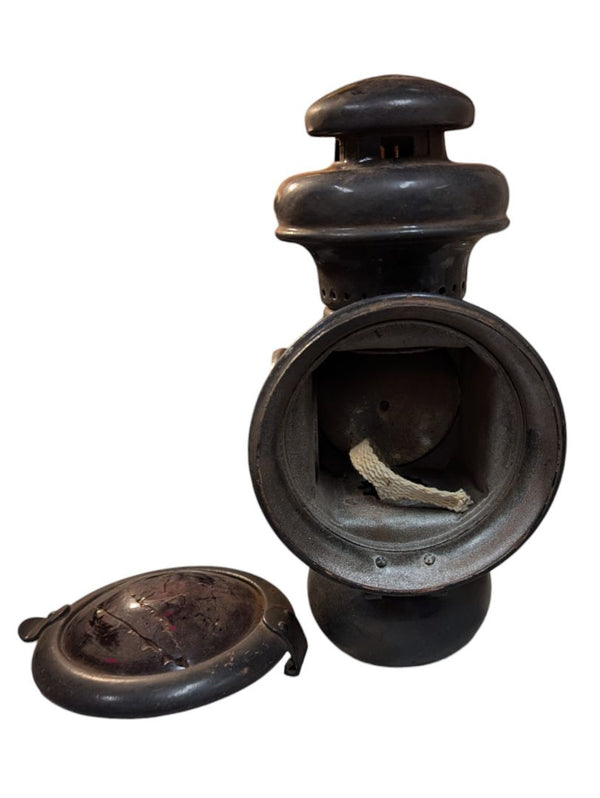 Antique Model T Headlight/Rear Light (red glass)